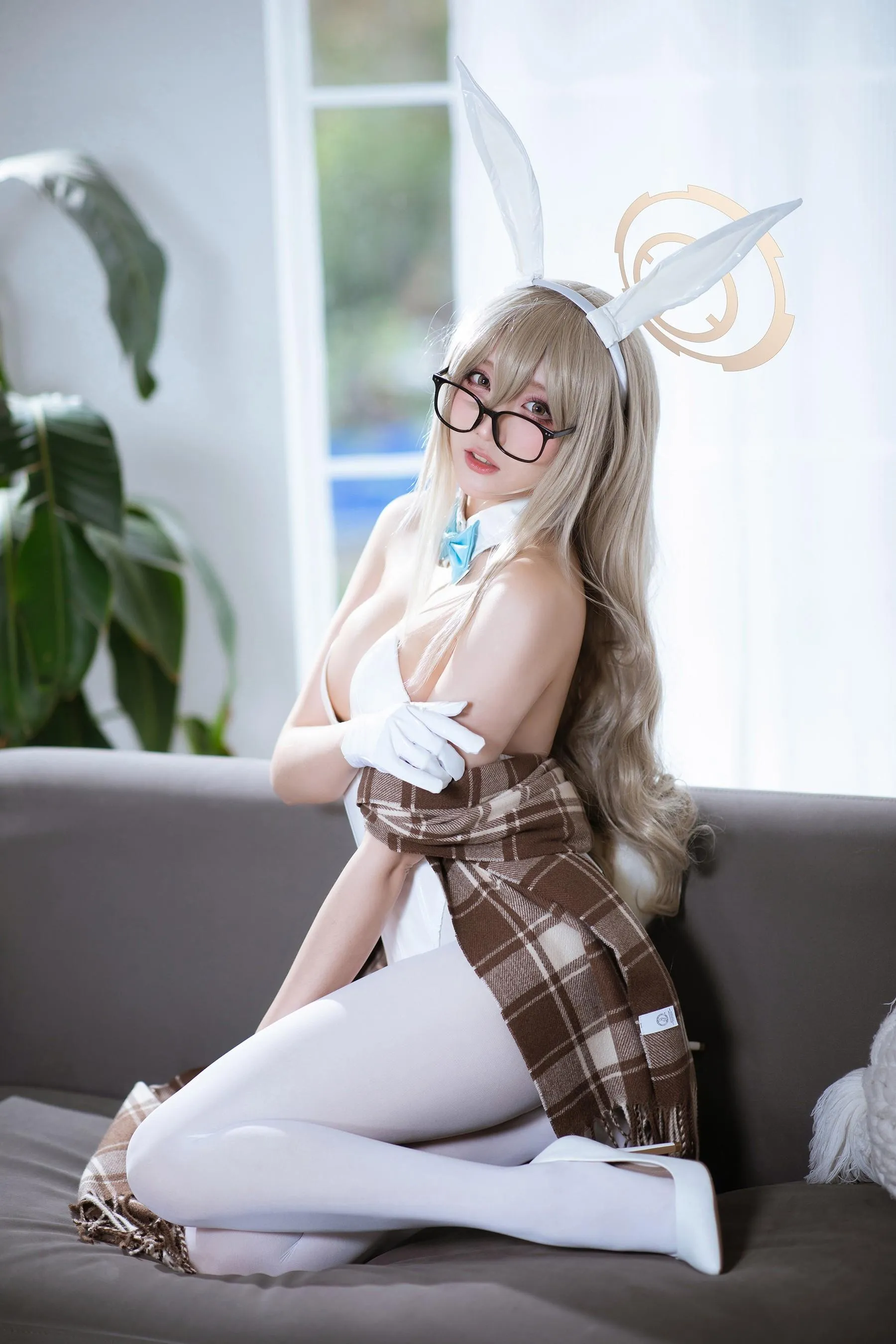 Momoko葵葵 – NO.29 瓜希酱 BA兔女郎cos双人本 [90P]插图1